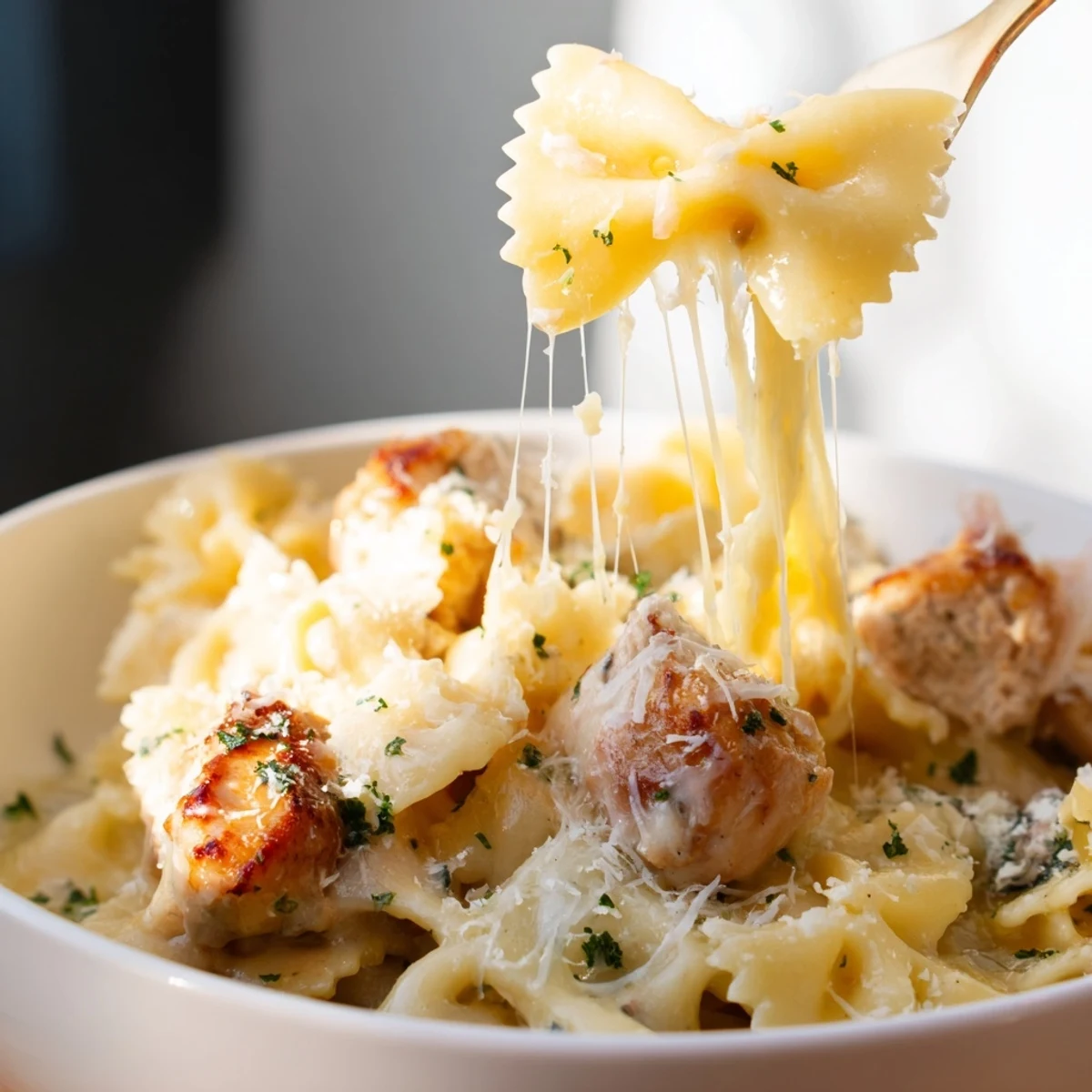 Mozzarella Garlic Butter Chicken