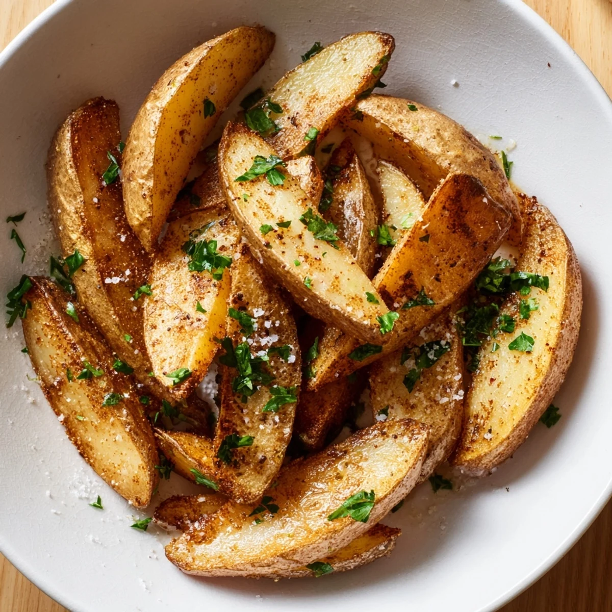 15-Minute Microwave Crispy Potatoes