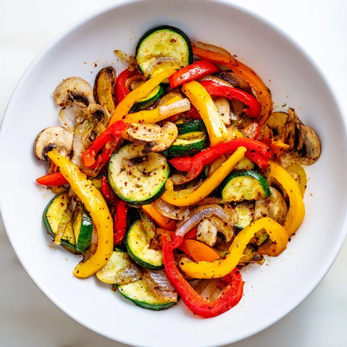 Veggie Skillet Fajitas