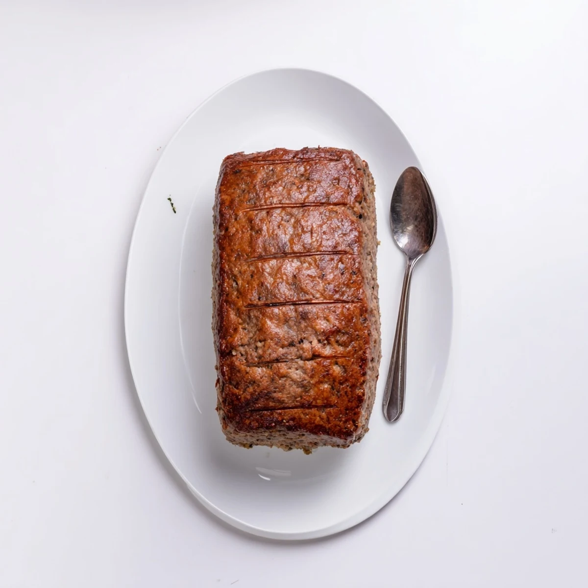 Savory Effortless Stove Top Stuffing Meatloaf with a crispy top, perfect for a cozy weeknight meal.