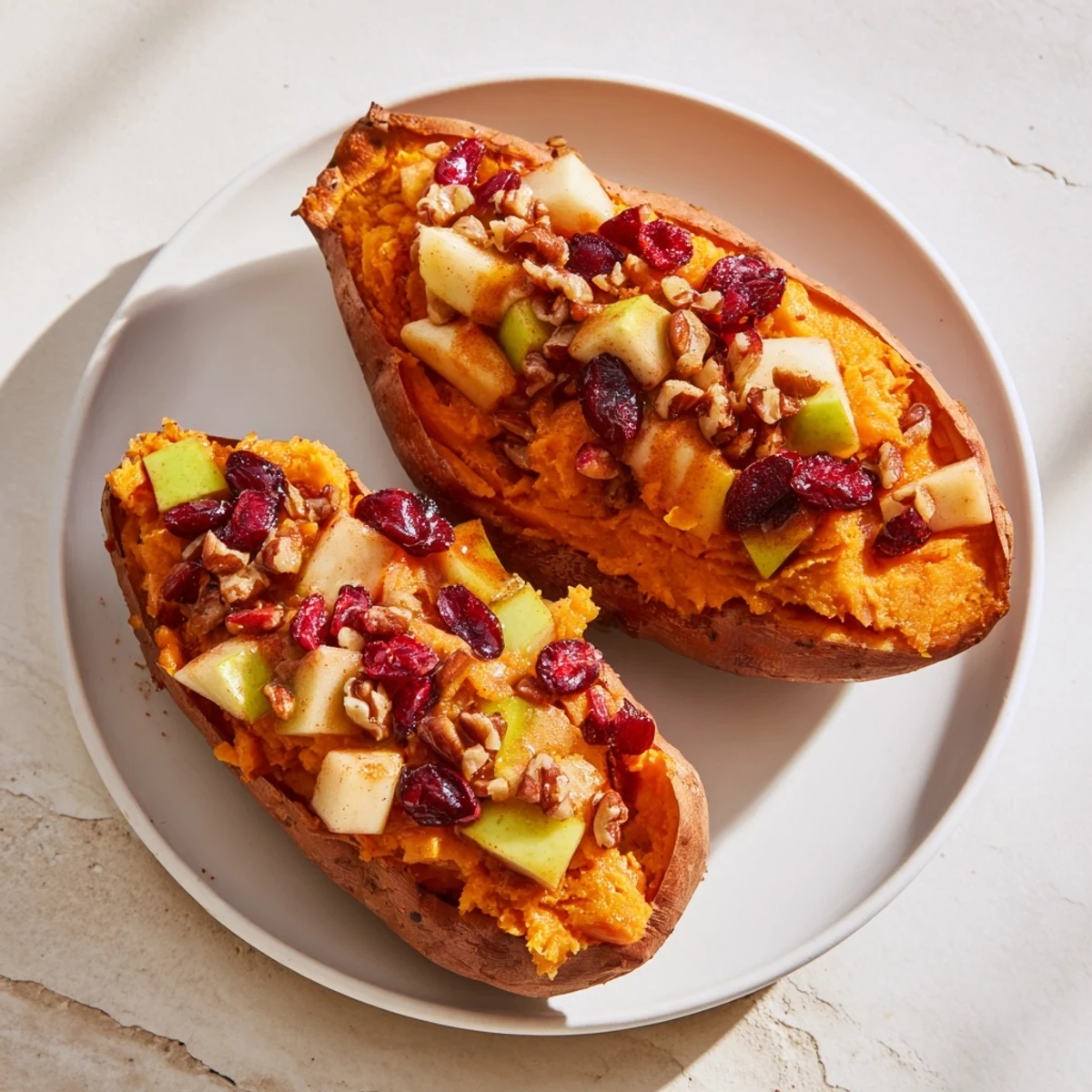 Cranberry Apple Twice-Baked