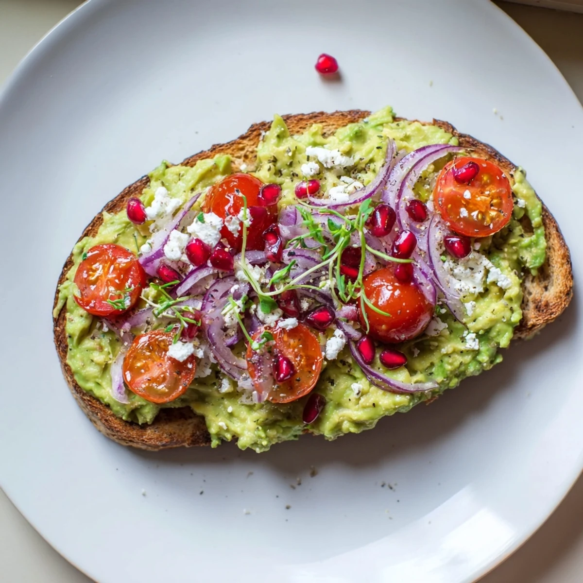 Express Holiday Avocado Toast Bar, a vibrant spread featuring toasted bread with creamy avocado and festive toppings.