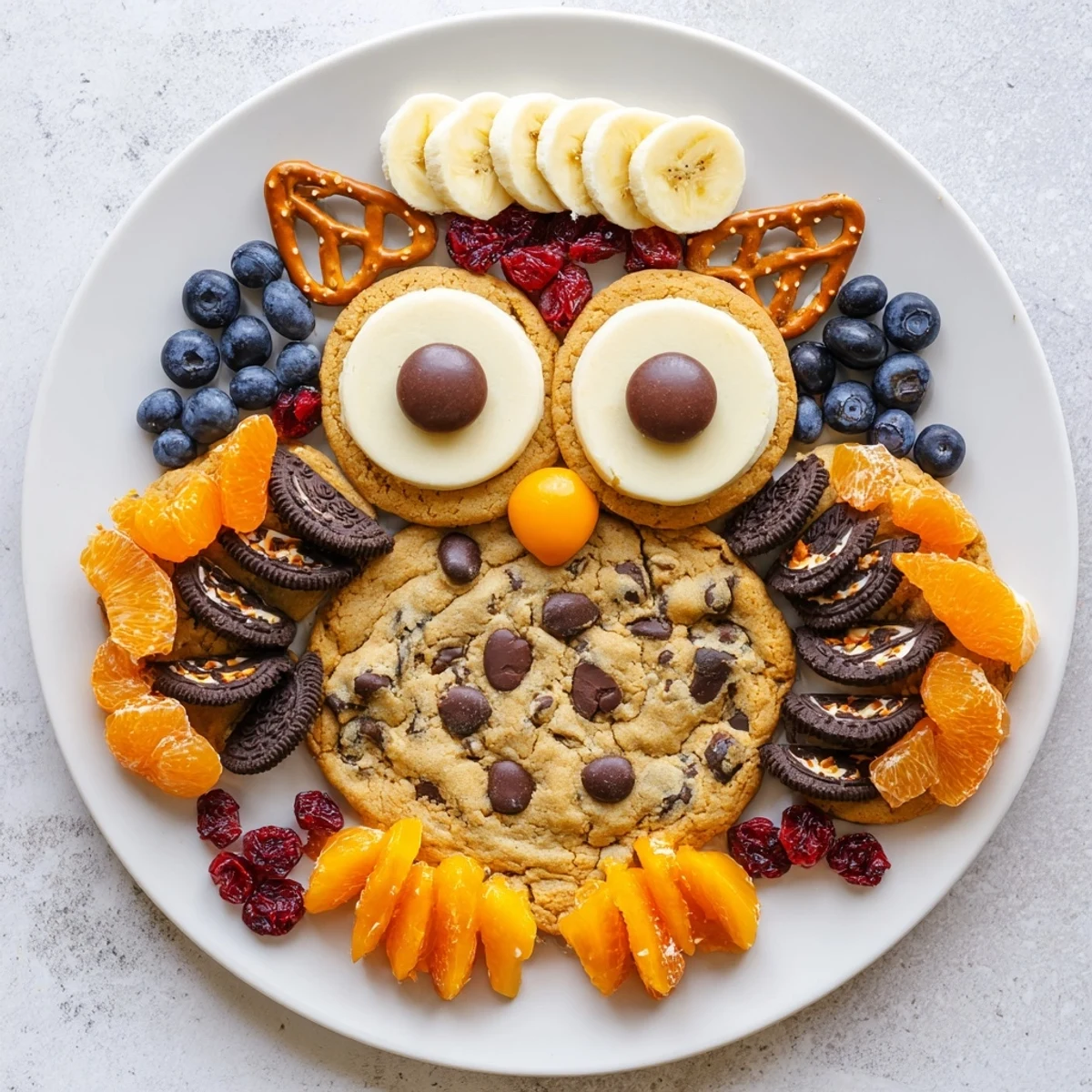 Owl Hooting Dessert Board