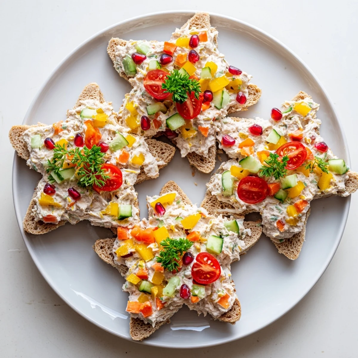 Crown Jewels Star Sandwiches