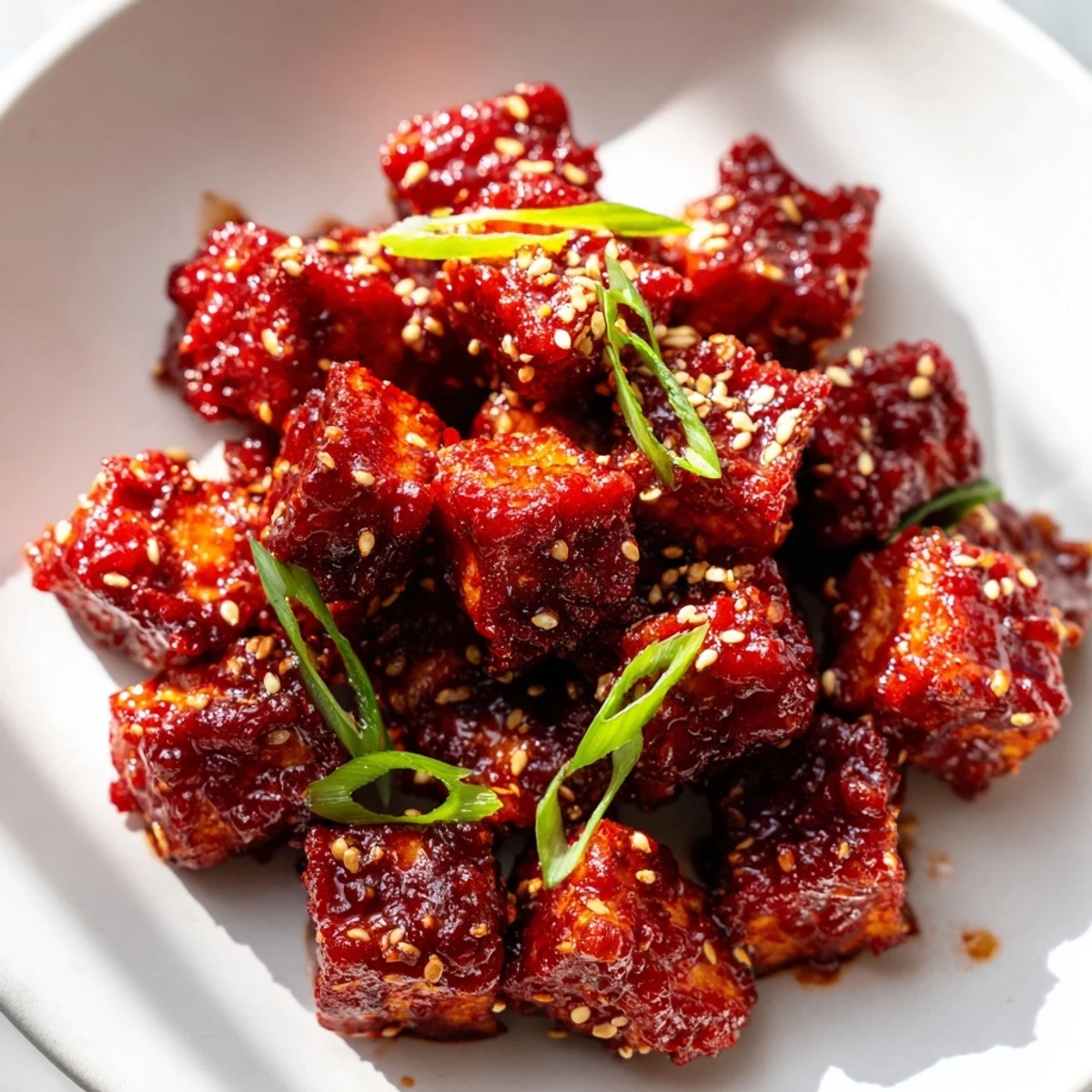 Honey Gochujang Tofu