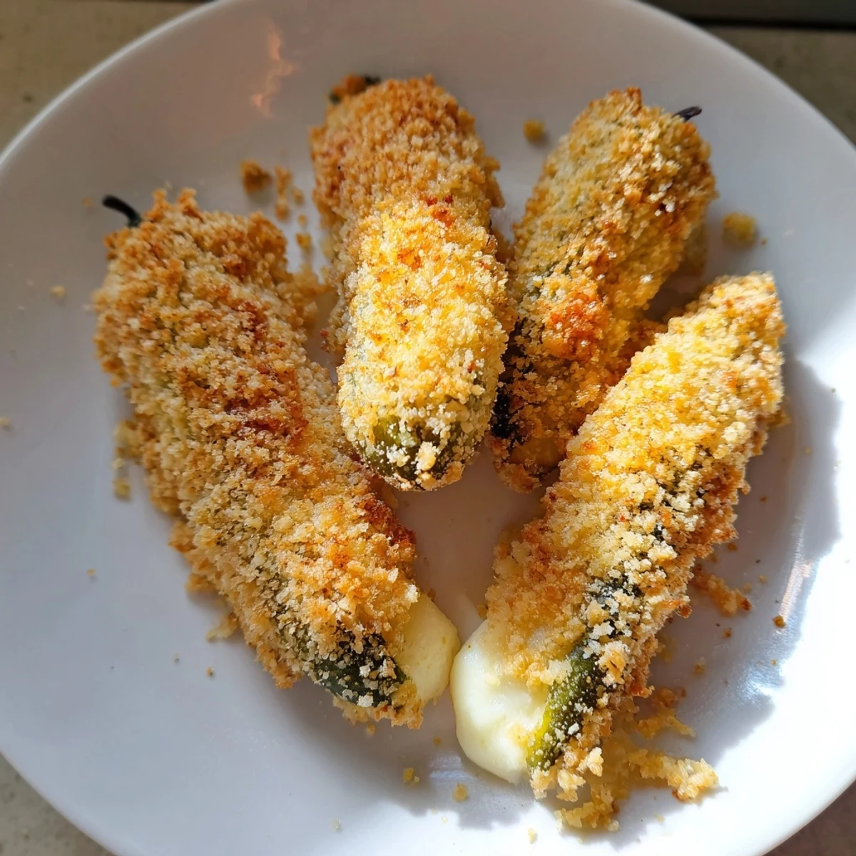 A plate of hot, golden brown Crispy Chickle Bites, perfect for sharing at your next gathering.