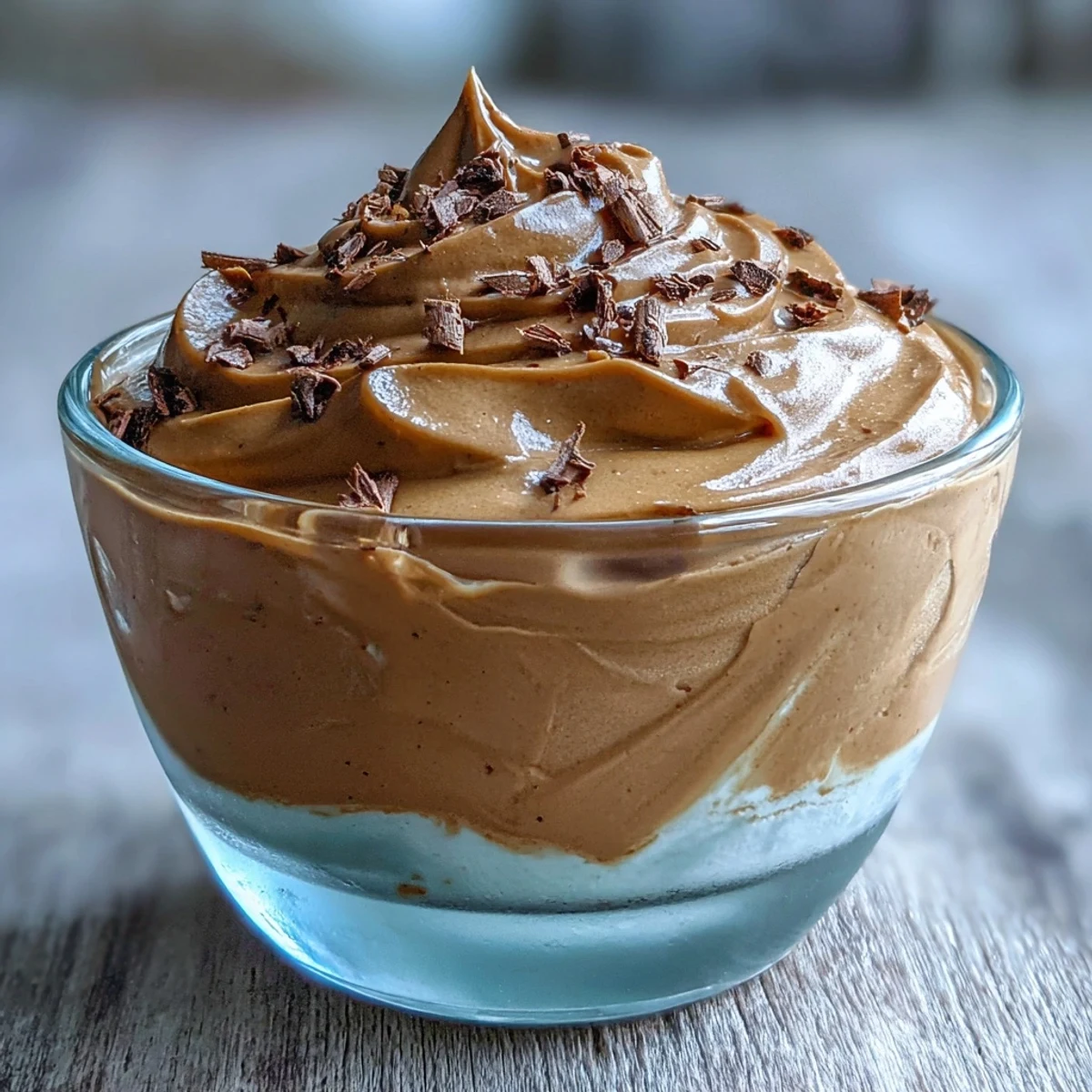 Creamy Hojicha Mousse served in a ramekin, highlighting its airy texture and rich, roasted tea essence for an elegant finish.