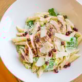 Chicken Caesar Pasta Pomegranate