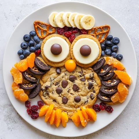 Owl Hooting Dessert Board