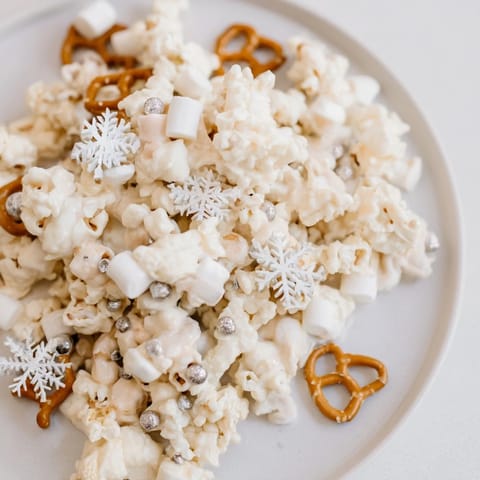 Ski Season Snowflake Snack