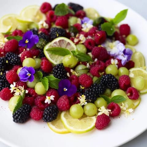 Bubbly Bar Garnish Platter