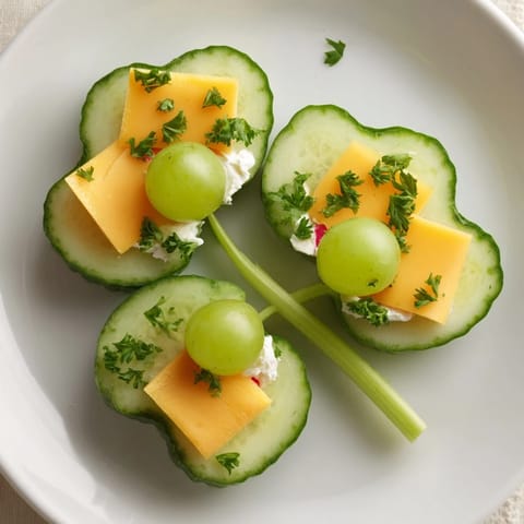 Lucky Four-Leaf Clover Snack
