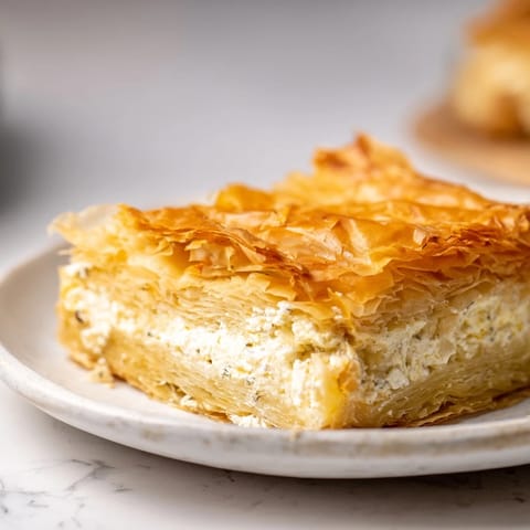 Serbian Layered Cheese Pie