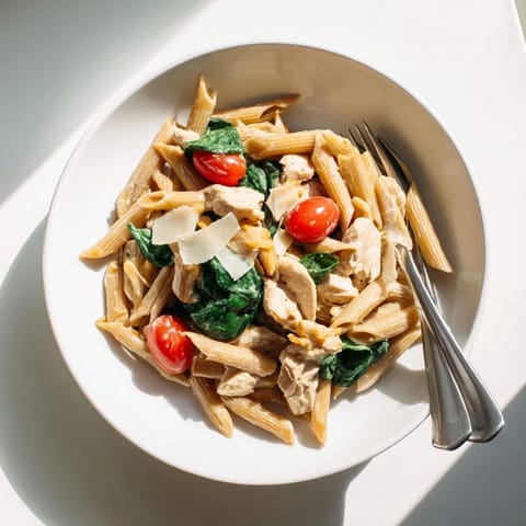 Greek Yogurt Chicken Pasta