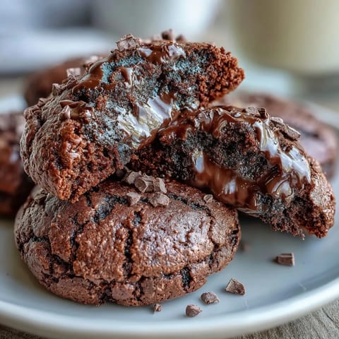 Shadow Milk Cookie-inspired dark chocolate vanilla cookies, chewy and decadent with a hint of vanilla.  