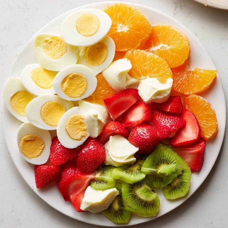 Imagine a Good Morning Sun Breakfast Board: a delightful collection of breakfast treats, ready to eat and share.