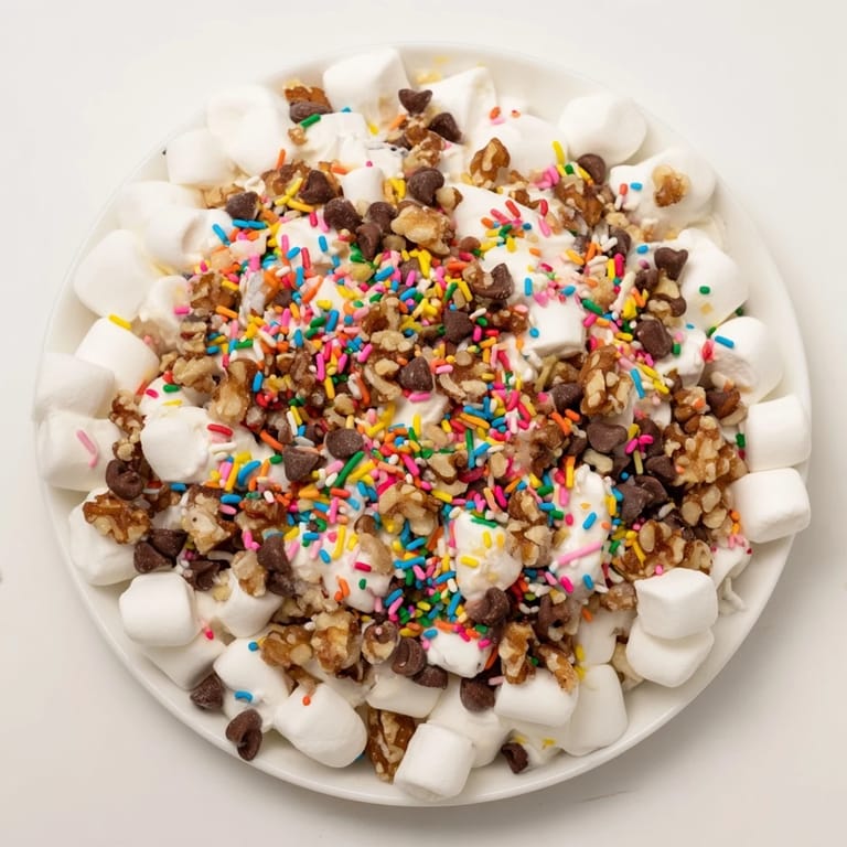 Gooey, chocolate-covered marshmallows and Quick Dessert: Chocolate Chips and Mini Marshmallow pile for a fast treat.
