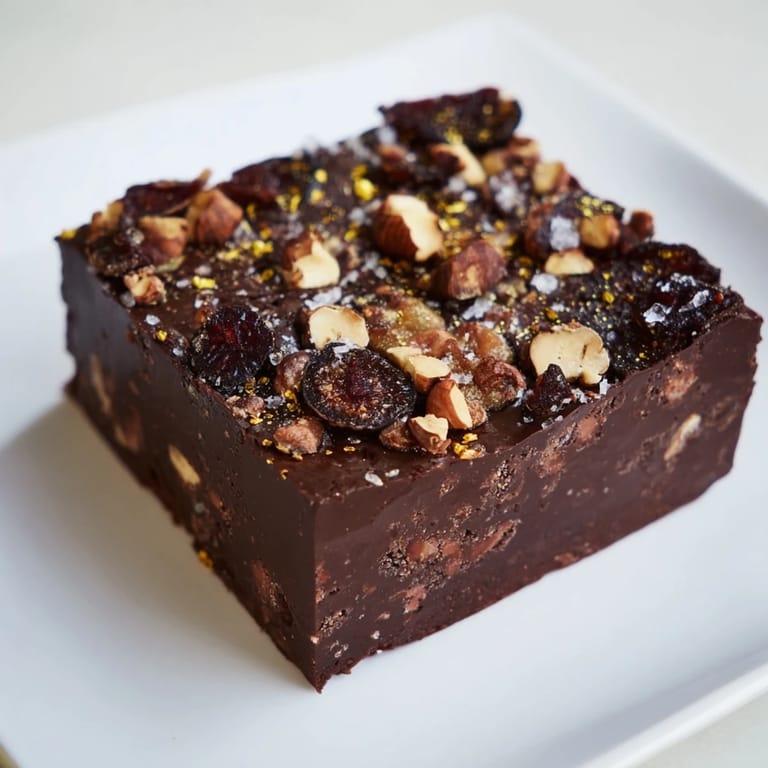 Enjoy this elegant Midnight Mosaic; a unique dessert with intense flavors and beautiful mosaic design.