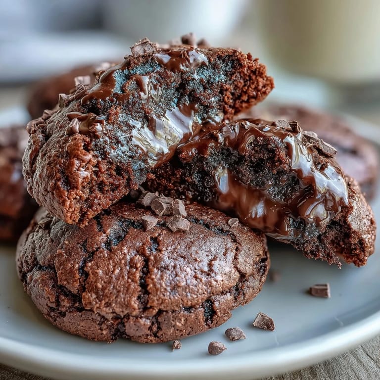 Shadow Milk Cookie-inspired dark chocolate vanilla cookies, chewy and decadent with a hint of vanilla.  
